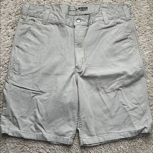Carhartt Men's Gray Flat Front Shorts